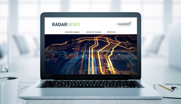 [Translate to english:] Die Radarnews - Newsletter von InnoSenT