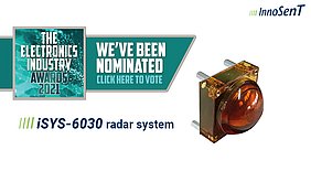 Radarsystem iSYS-6030 nominiert für Electronics Industry Awards 2021