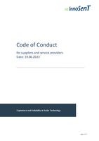 Download Code of Conduct for suppliers and service providers